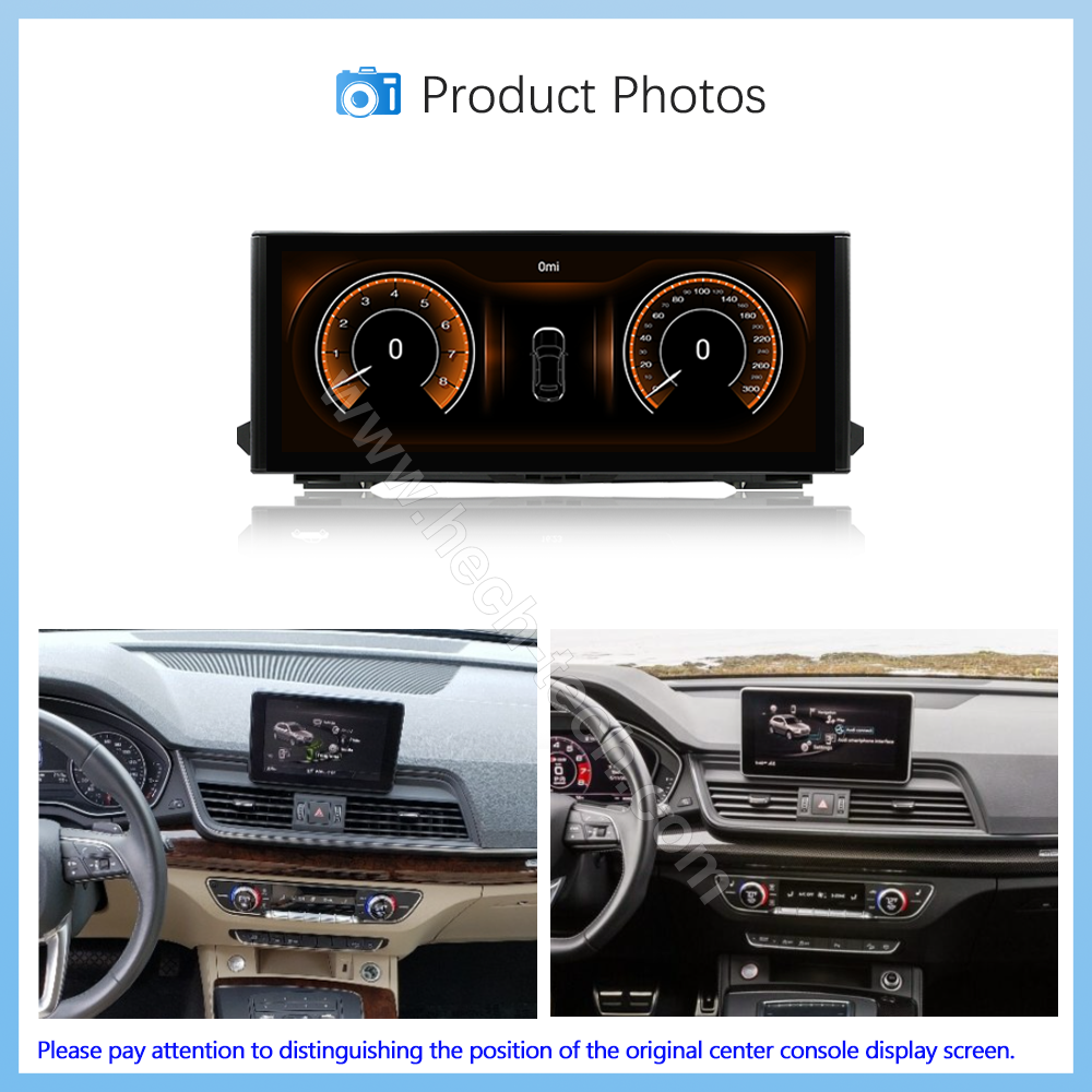 12.3inch Car Multimedia Video Player For Audi q5L q5 SQ5 2017-2020 GPS Navigation Android12 Radio stereo Carplay 4G Car CD - Image 4