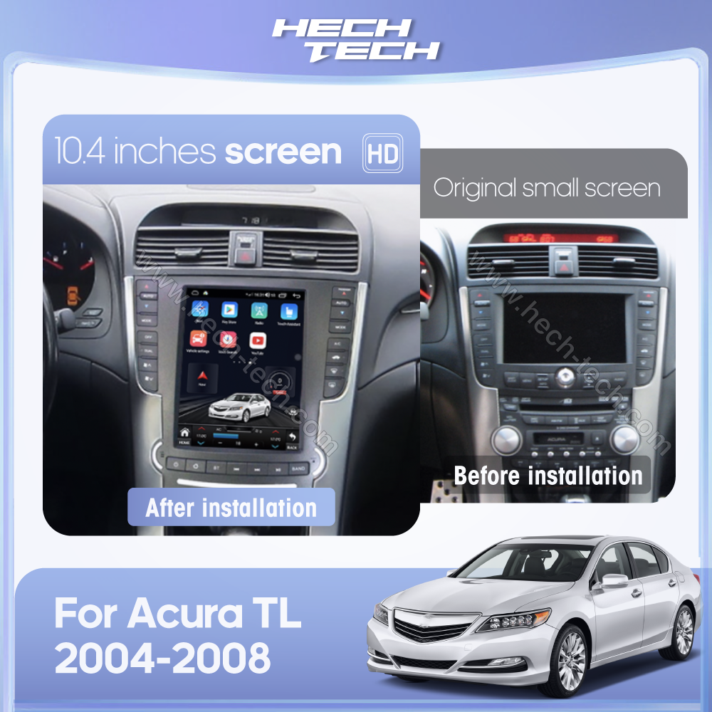 For Acura TL 2004-2006 2008 10.4 inches Car Radio Multimedia Video Player GPS Navigation Android12 Auto 8Core Carplay 4G 360camera - Image 3