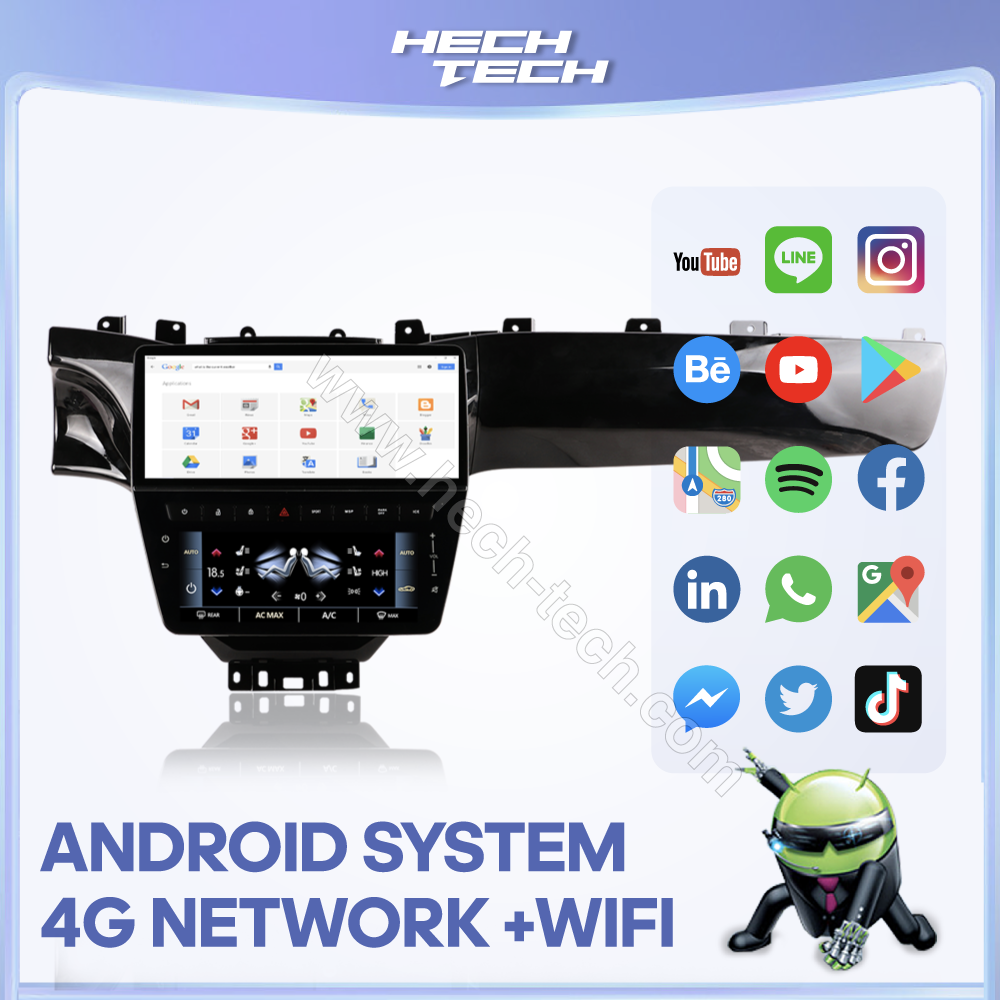 12.3 inch For Maserati GT Gran Turismo 2007-2015 GPS Navigation Android12 Radio stereo Carplay 4G Car CD 360 Camera - Image 4