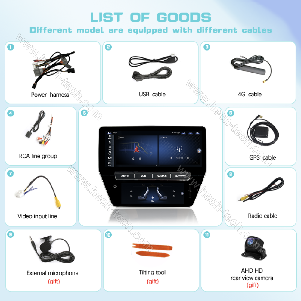 12.3inch Car Multimedia Video Player For Maserati Quattroporte 2013-2018 GPS Navigation Android12 Radio stereo Carplay 4G Car CD 360 Camera - Image 7