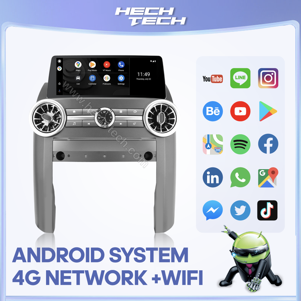 12.3 inch For Land Rover Discovery 3 2004-2009 Multimedia Video Player GPS Navigation Android 13 8+256G Carplay Car radio stereo - Image 4