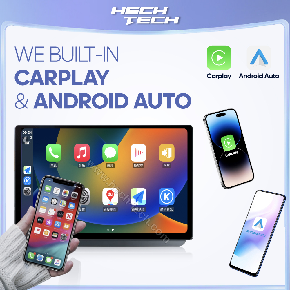 13.3 " QLED Android13 Car Multimedia Video Player For Toyota Corolla 2019-2023 GPS Navigation Radio Carplay 4G wifi 360Camera - Image 4