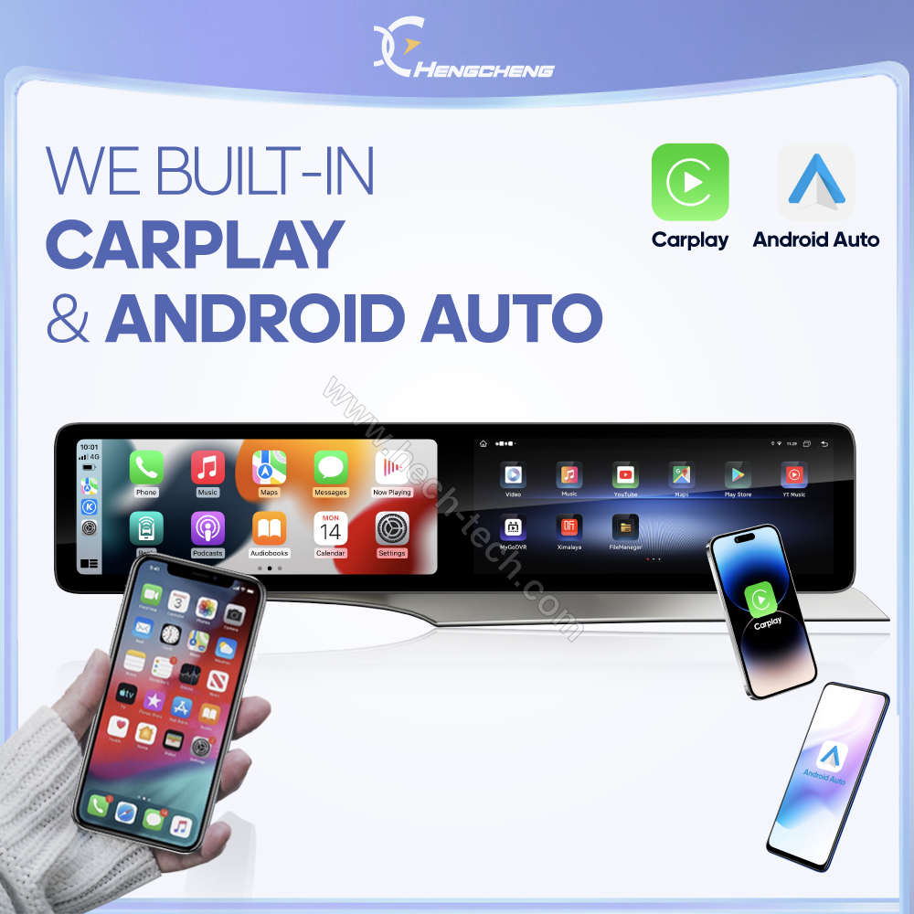 12.3inch Android12 Car Multimedia Video Player For Mercedes Benz C GLC W205 2015-2019 GPS Navigation CarPlay 4G 360Camera wifi - Image 4