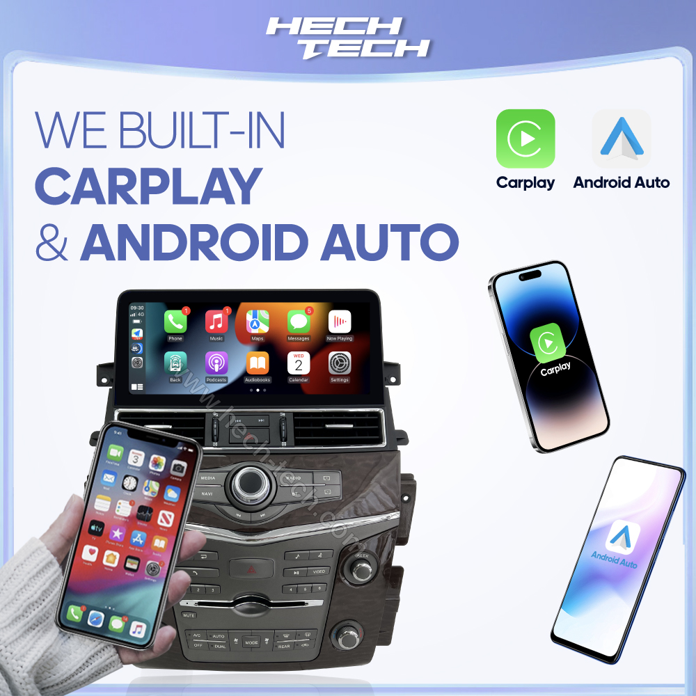12.3 inch For Nissan Patrol Y62 2010-2020 Car Multimedia Video Player GPS Navigation Radio Android13 8Core Carplay 4G 360camera - Image 4