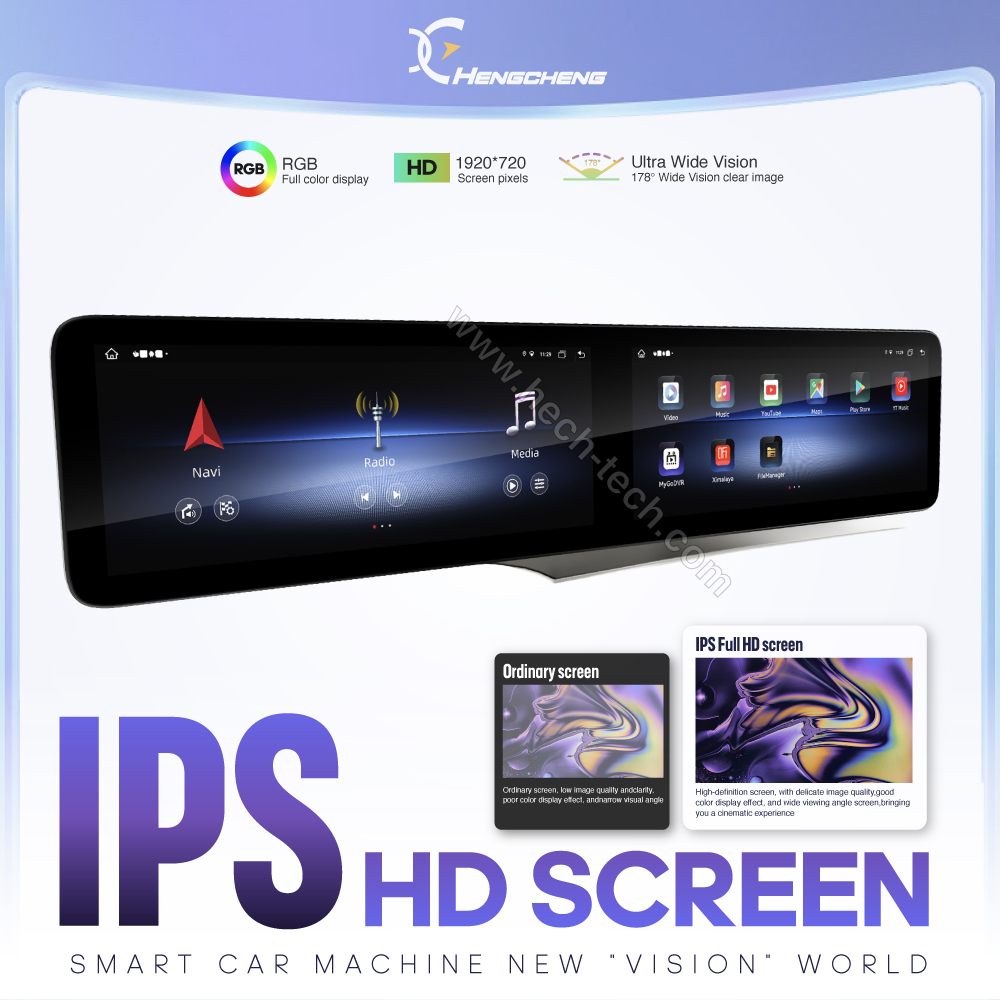12.3inch Android12 Car Multimedia Video Player For Mercedes Benz C GLC W205 2015-2019 GPS Navigation CarPlay 4G 360Camera wifi - Image 6