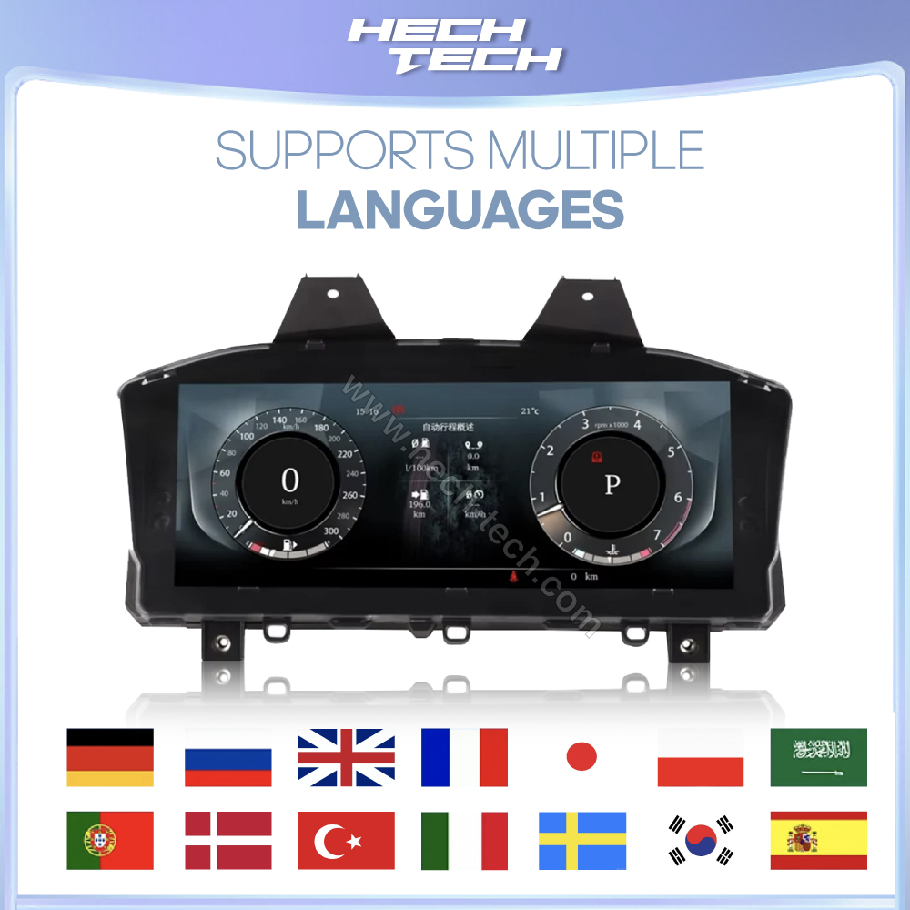 For Land Rover Discovery 5 2017-2021 Digital Cluster LCD Dashboard Player Cockpit Virtual Instrument - Image 7